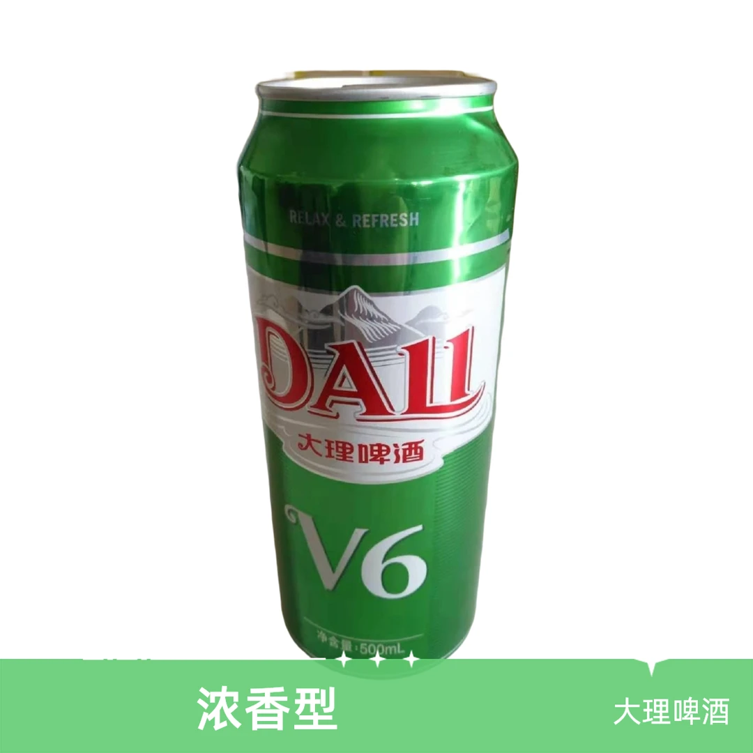 大理啤酒V6罐  500ml*12