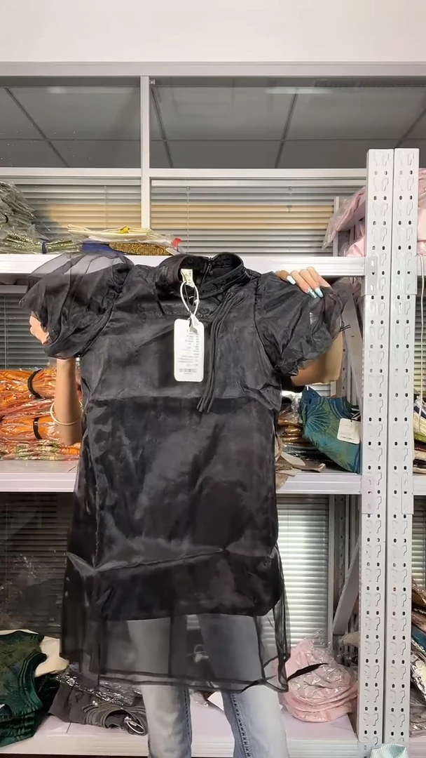 儿童黑色裙子  140