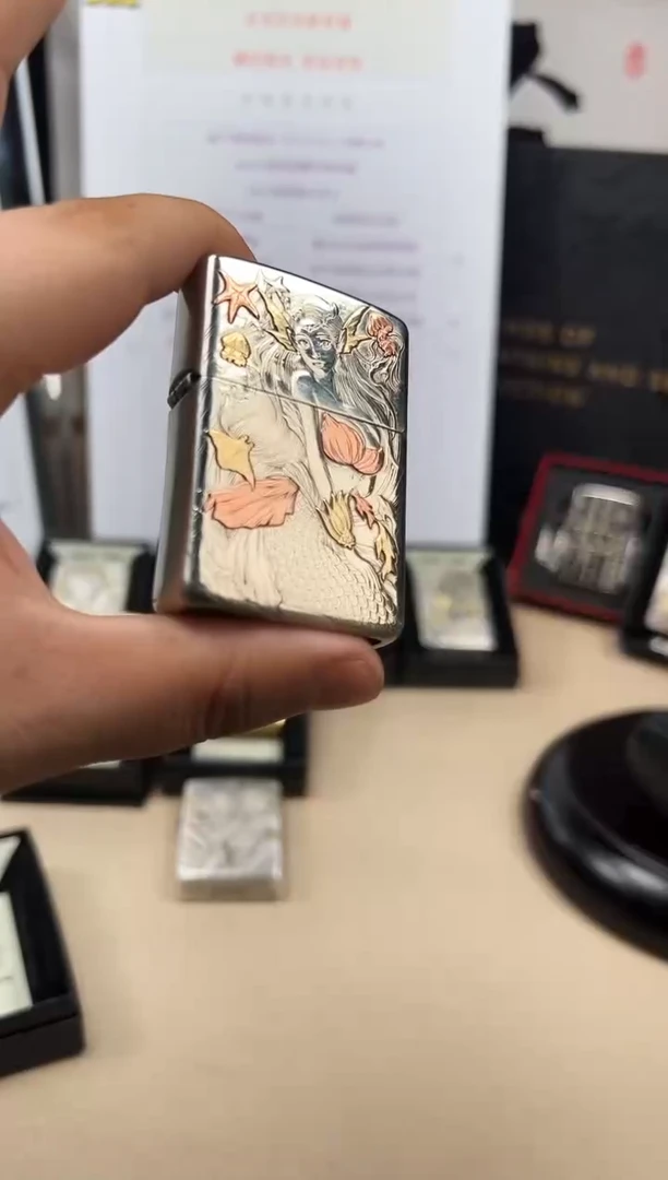 铜白铜重甲美人鱼-