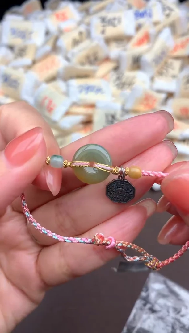 翡翠挂件银S925镶嵌一