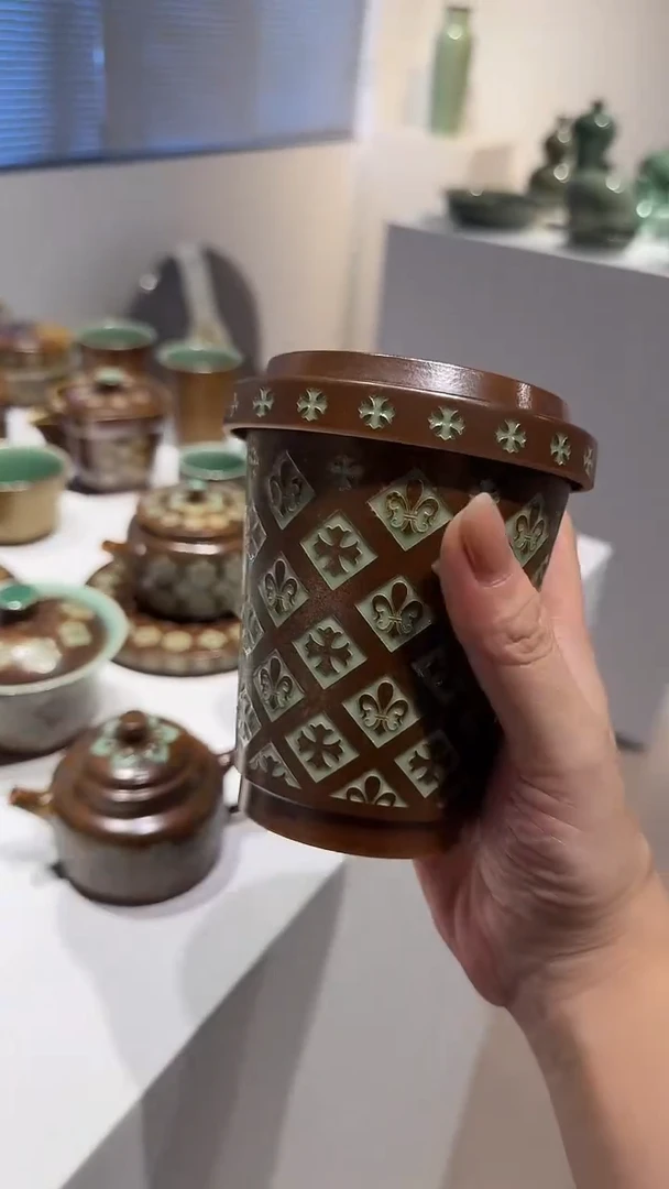 青瓷手工茶器包邮