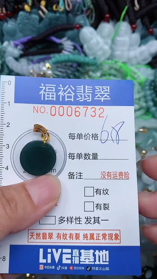 颈饰未镶嵌翡翠...0006732