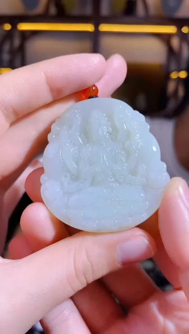颈饰未镶嵌和田玉1