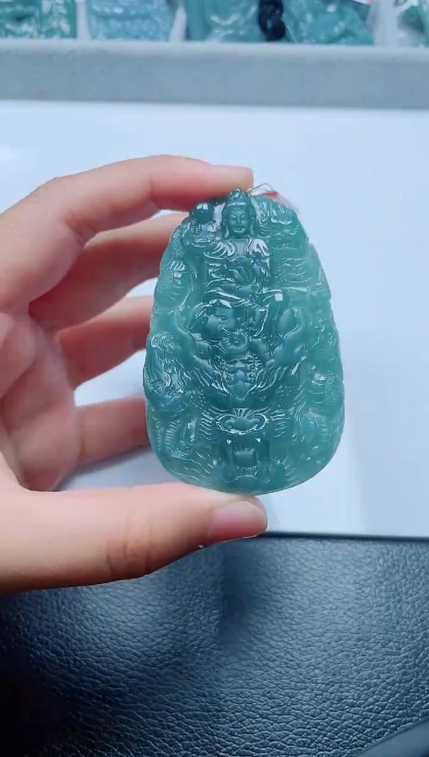 颈饰未镶嵌翡翠 龙蛇