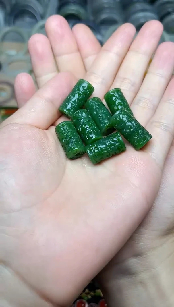 和田玉未镶嵌颈饰路路通多样性拍一发一06