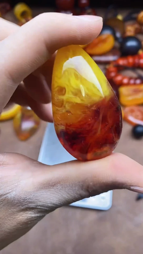 无无俄罗斯特色磨砂橘皮珠串多样性发货