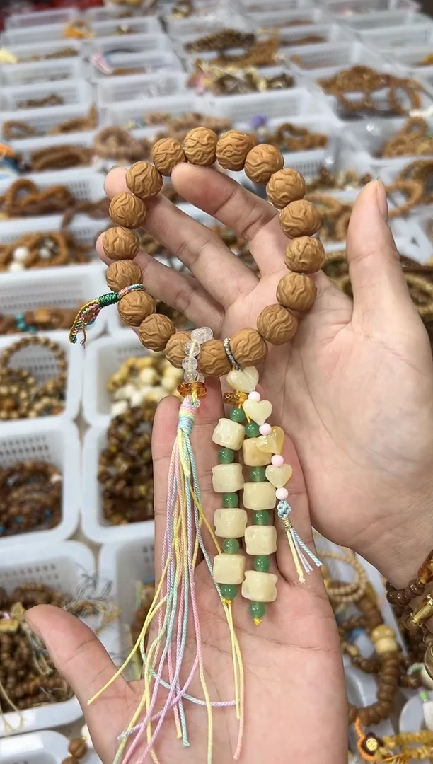 手串猴头核桃卡14mm左右 毒椰设计款手持