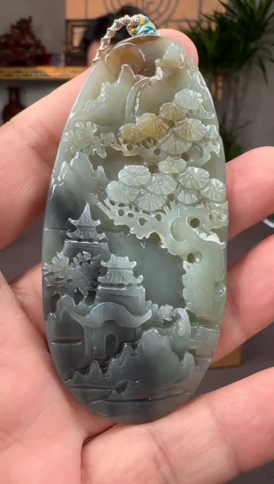 和田玉未镶嵌颈饰多样性发货1109