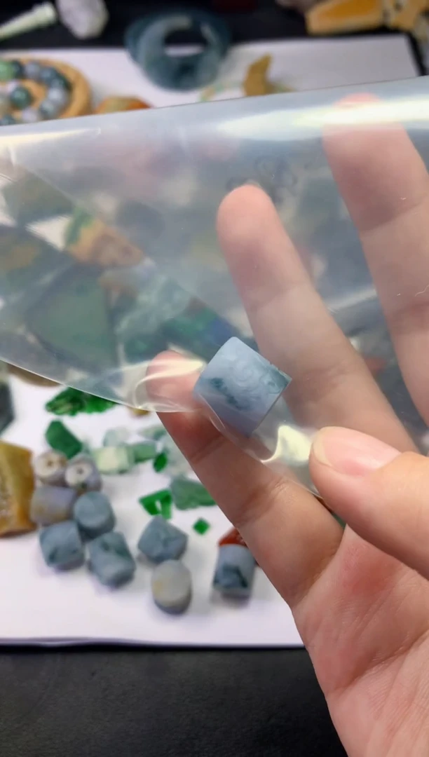 颈饰未镶嵌翡翠用****5041天然翡翠