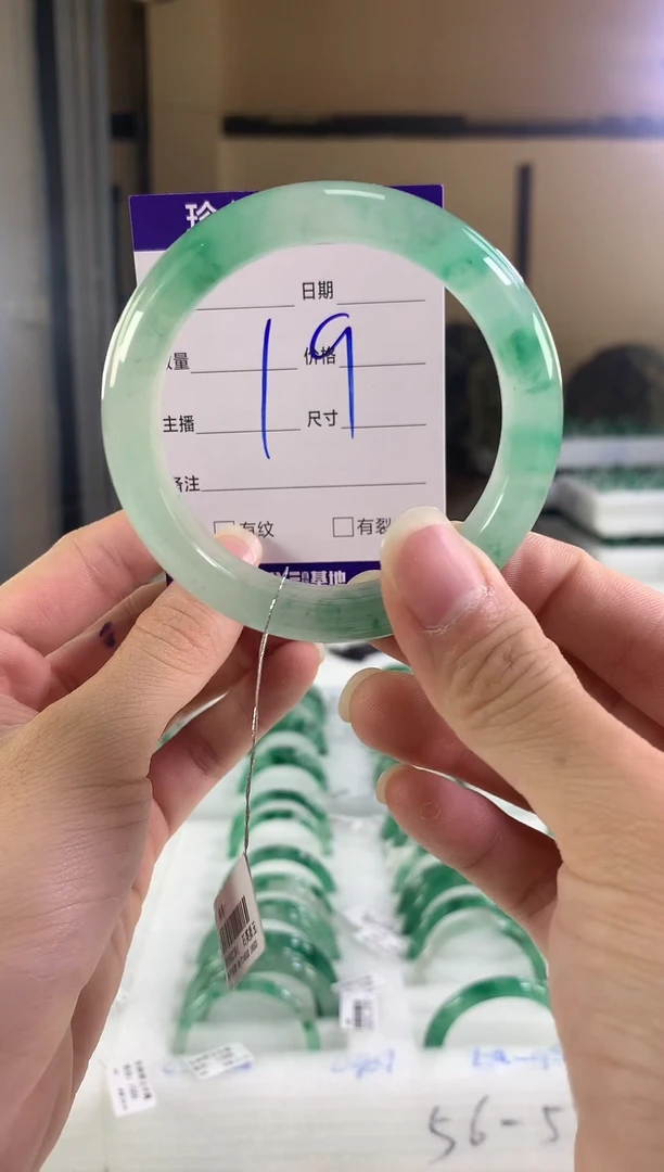 未镶嵌手镯石英质玉（非洲翠）1