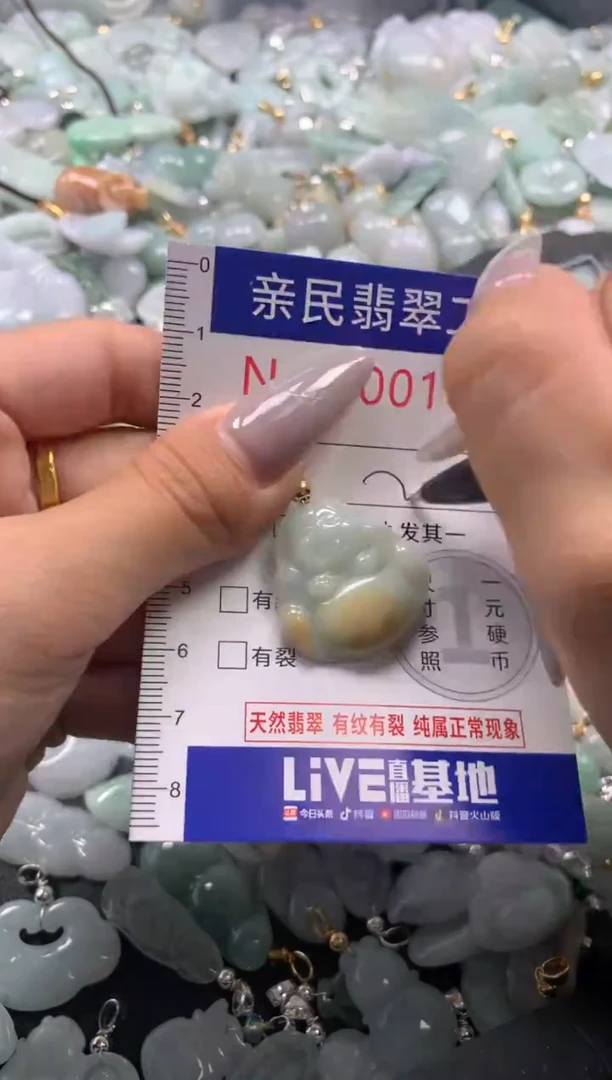 颈饰未镶嵌翡翠1687