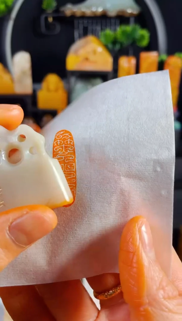 【闪购商品】寿山石印石手工篆刻《一笑人闲入云山》