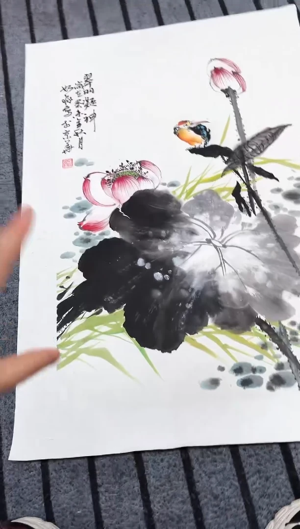 精品国画花鸟作品