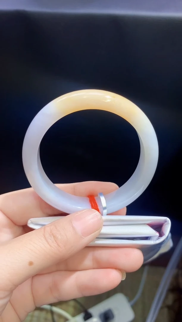 未镶嵌手镯翡翠翡翠手镯圈口53.4-t39