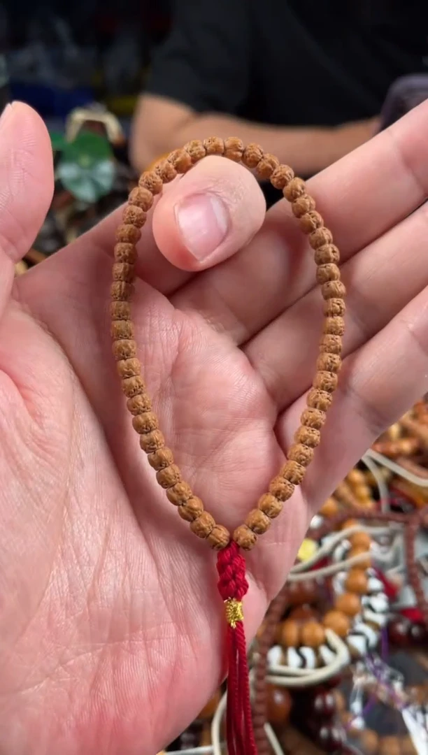 金刚菩提手串王胖子文玩工作室龙切佛手手持