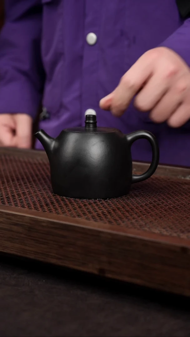 【闪购商品】紫砂茶壶黑料汉铎