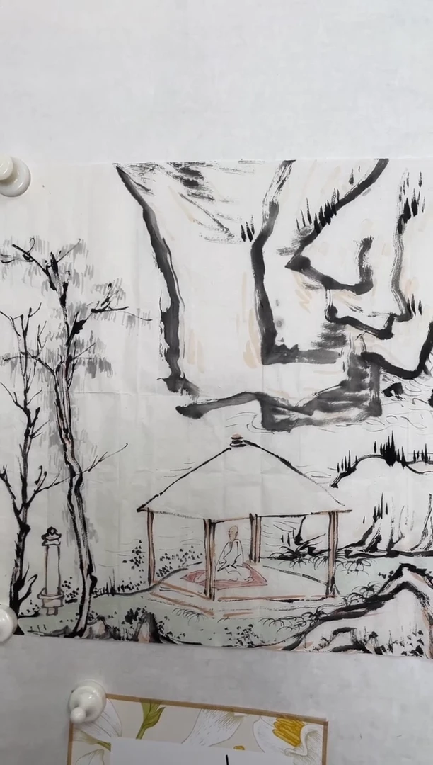 国画t***yWX 金老师 山水软片