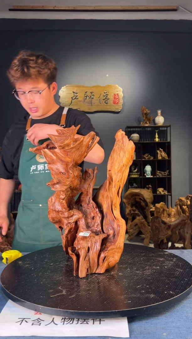 木 卢师傅根艺作品（不包含人物摆件）