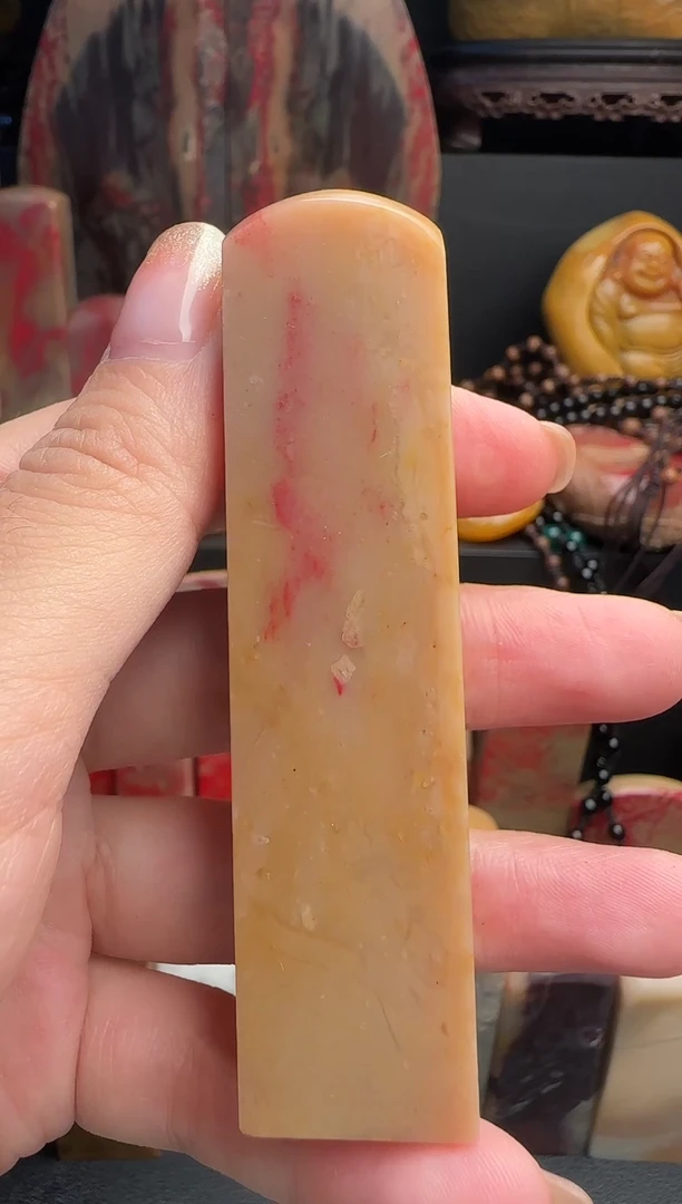 昌化石快***营昌化鸡血石印章