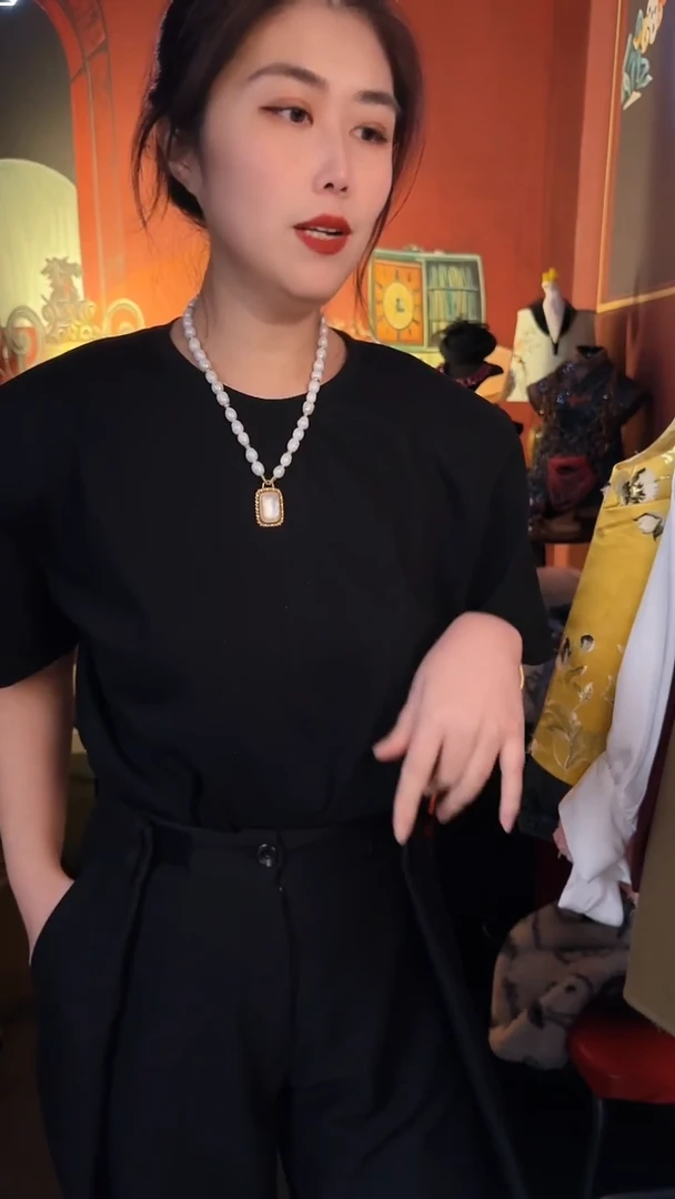 合金无合金无复古百搭珠珠项链不退