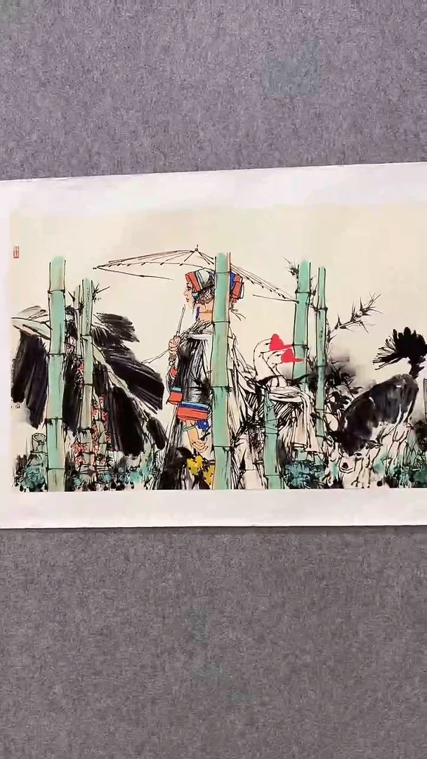 国画刘向平-4.6平尺-国画作品