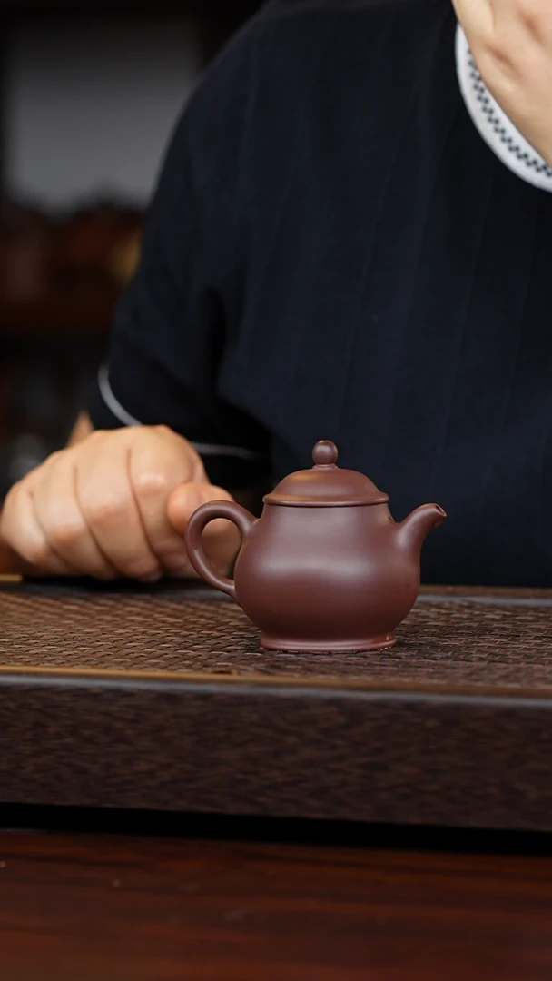 丹壶溢香紫砂壶130cc丹壶溢香紫砂壶