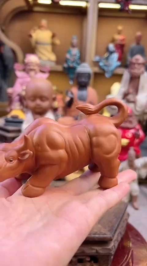 紫砂茶宠器闵茶宠摆件