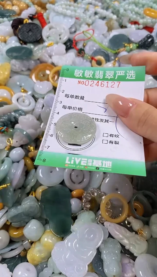 翡翠未镶嵌颈饰闪购0246127
