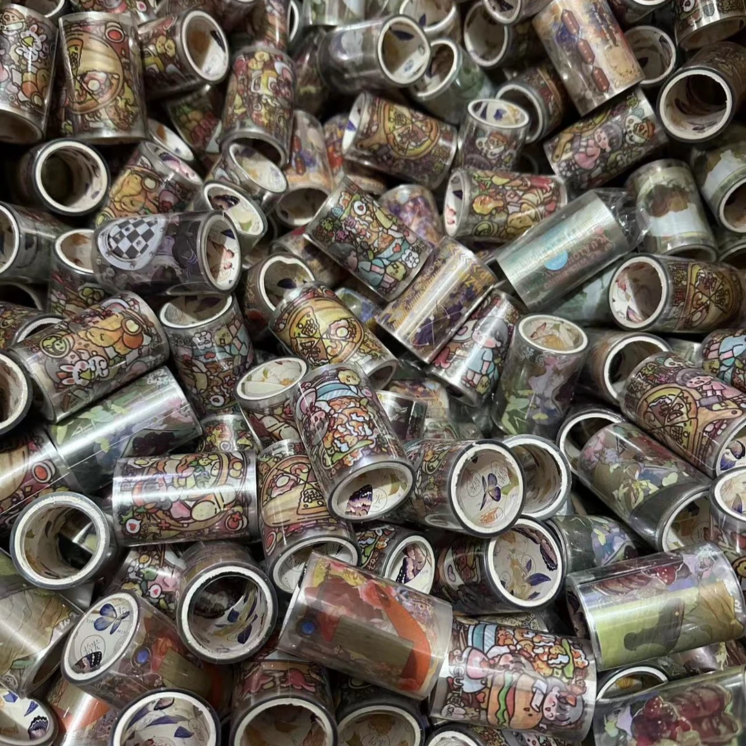 7卷！拾光贴纸胶带混发【以直播间展示为准】