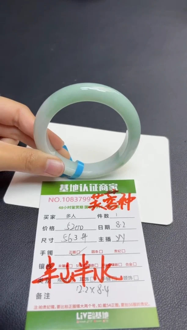 翡翠手镯未镶嵌多人