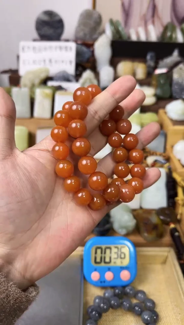 【闪购商品】玛瑙/玉髓颈饰未镶嵌南红手串多样性发一