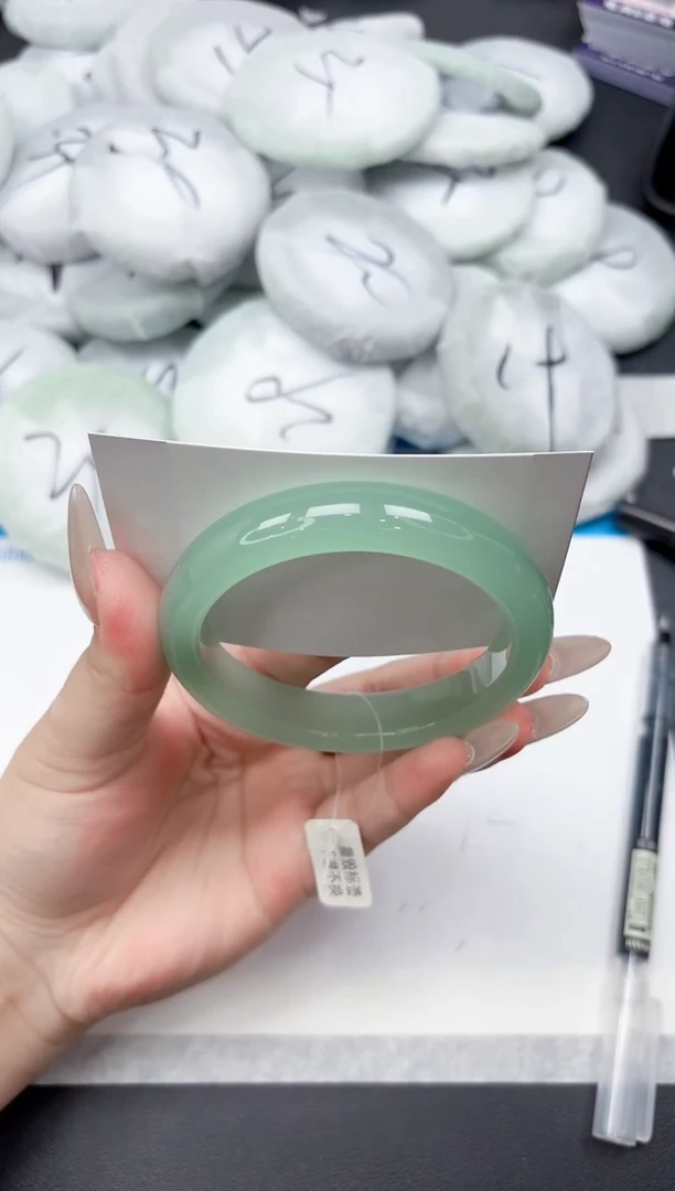 未镶嵌手镯石英质玉316-58.7