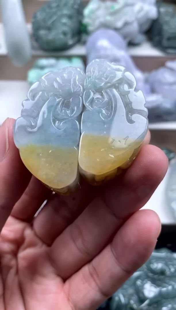 吊坠(不含链)未镶嵌翡翠1