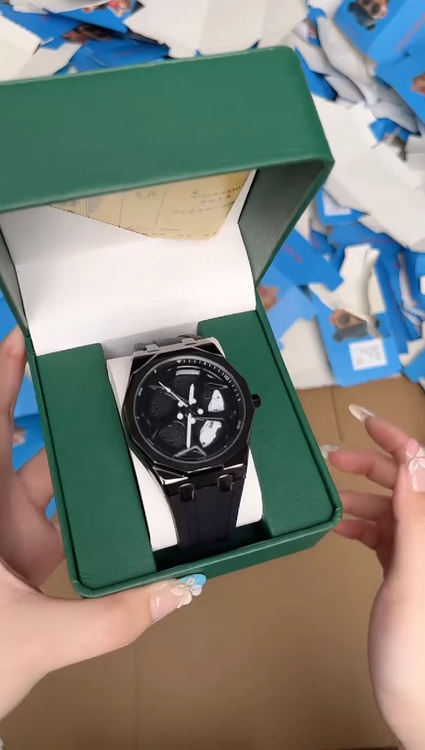 钢石英机芯-光能机芯锻造碳手表清仓