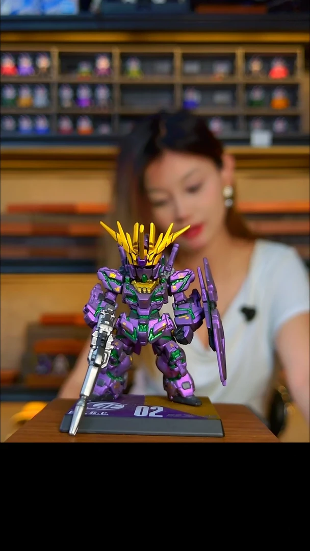 PVC【重涂】FW高达模型摆件