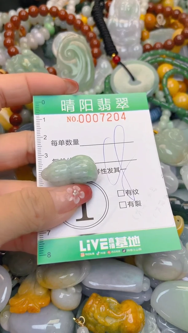 颈饰未镶嵌翡翠闪购0007204