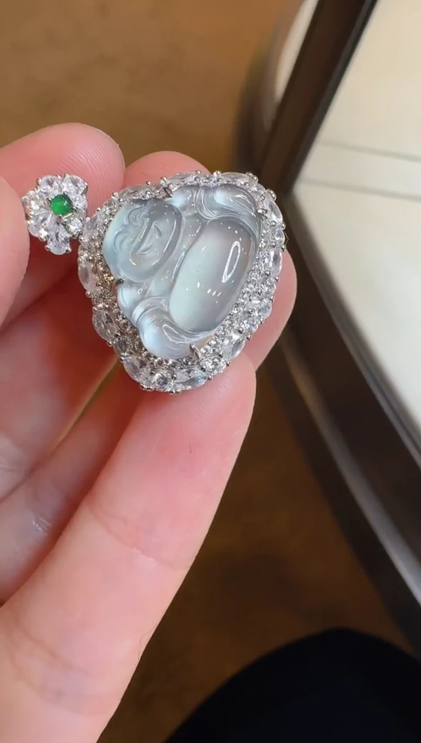 【闪购商品】翡翠吊坠(不含链)银S925镶嵌多样性团购发一件