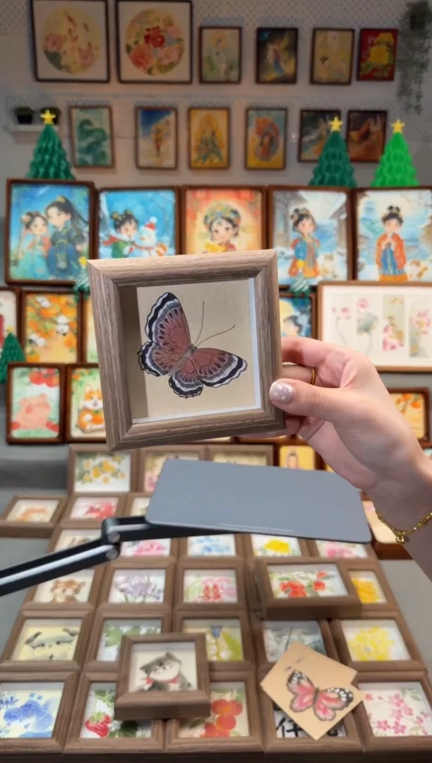 国画蝴蝶 手绘国画11