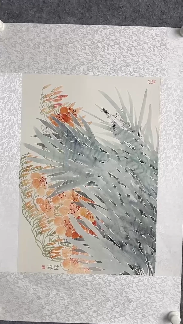 国画邹训精-2.2平尺-国画作品