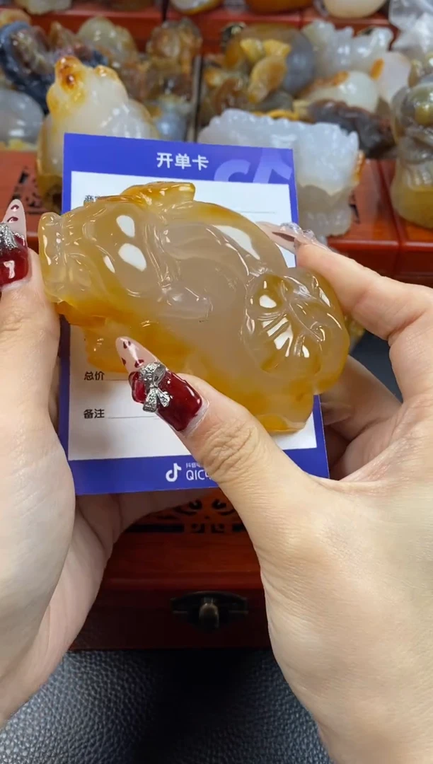【闪购商品】玛瑙/玉髓手把未镶嵌1
