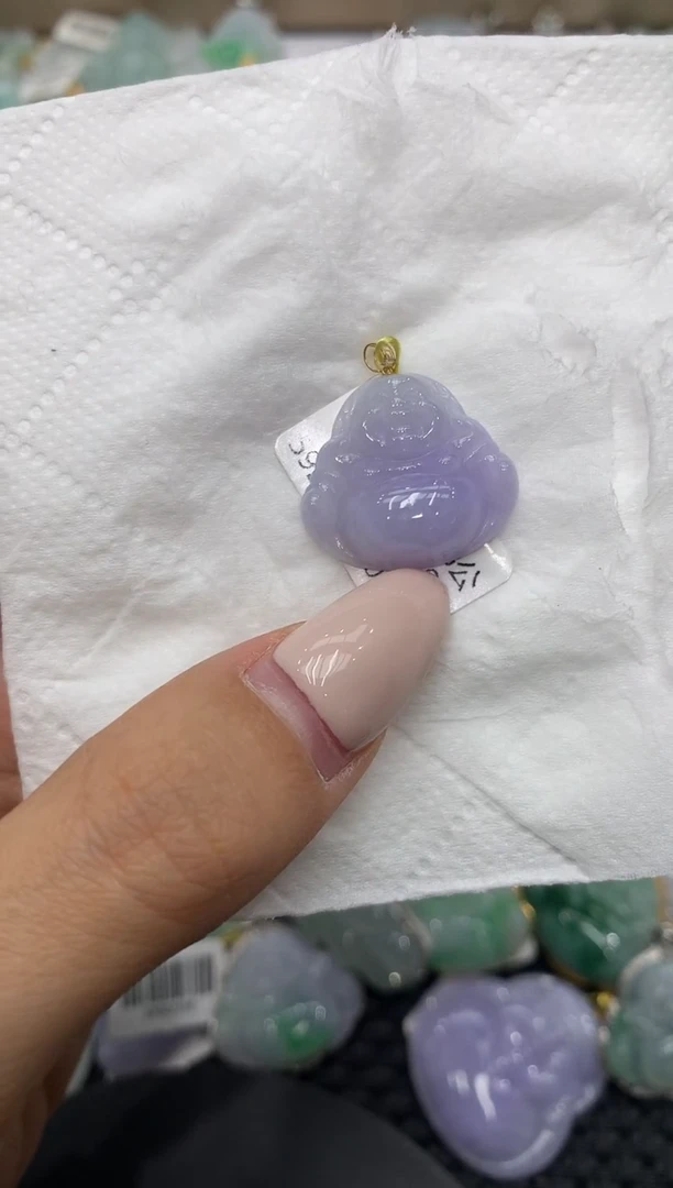 颈饰18K金镶嵌翡翠111111111111