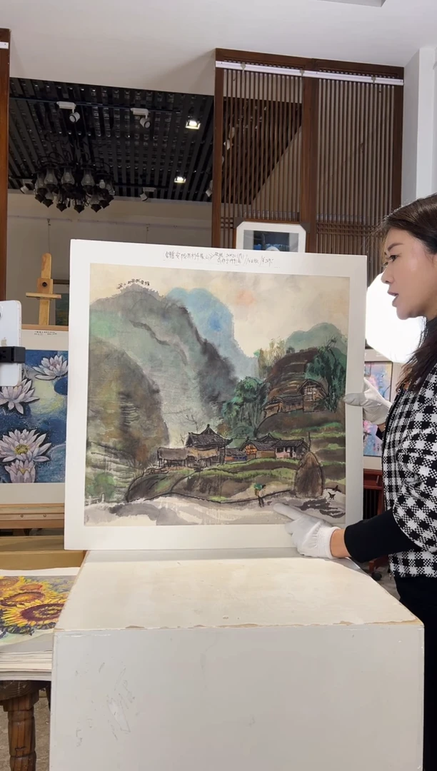 版画耿玉琨名章限量版画S