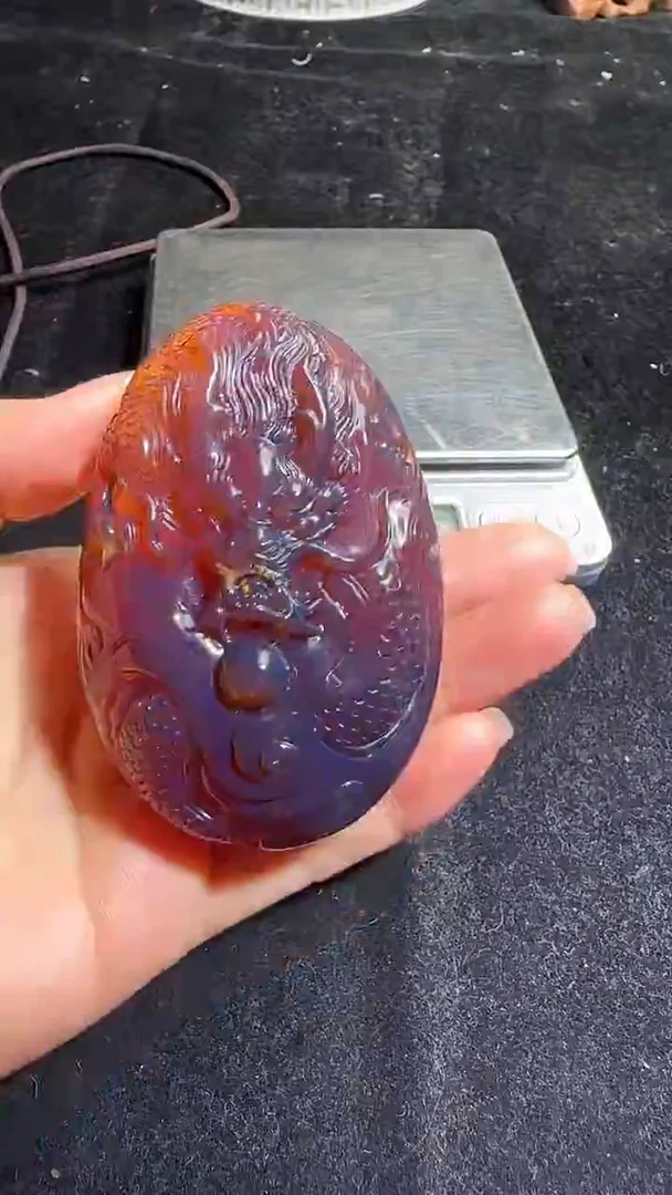 琥珀颈饰未镶嵌24