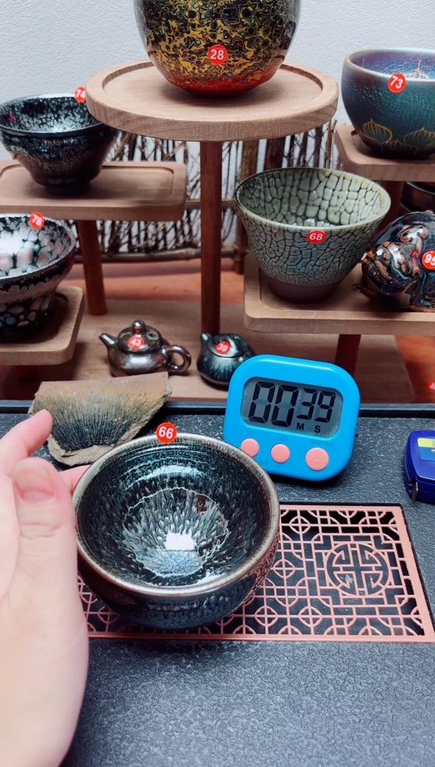茶盏飞66号建盏工匠茶器