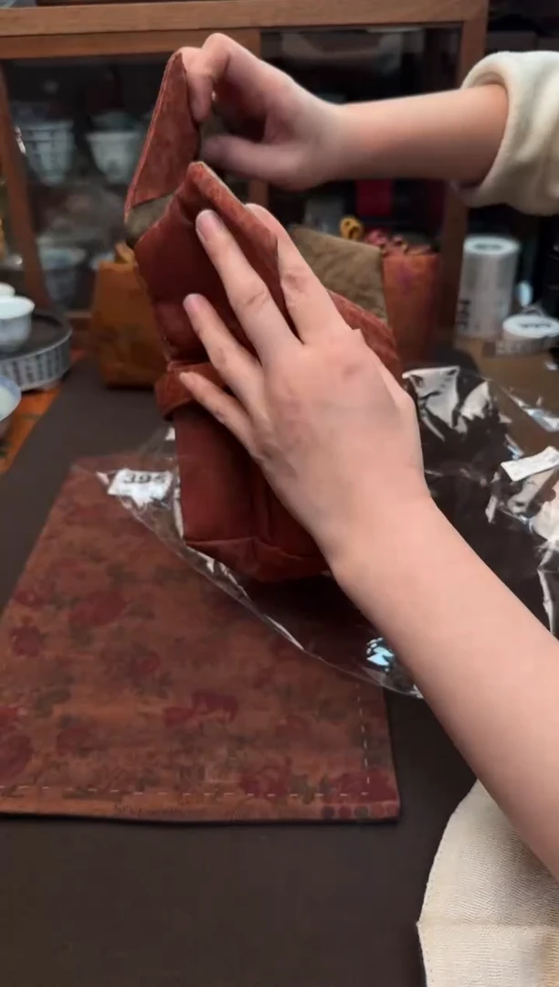 【闪购商品】织绣熙熙茶器fanxing盖碗包