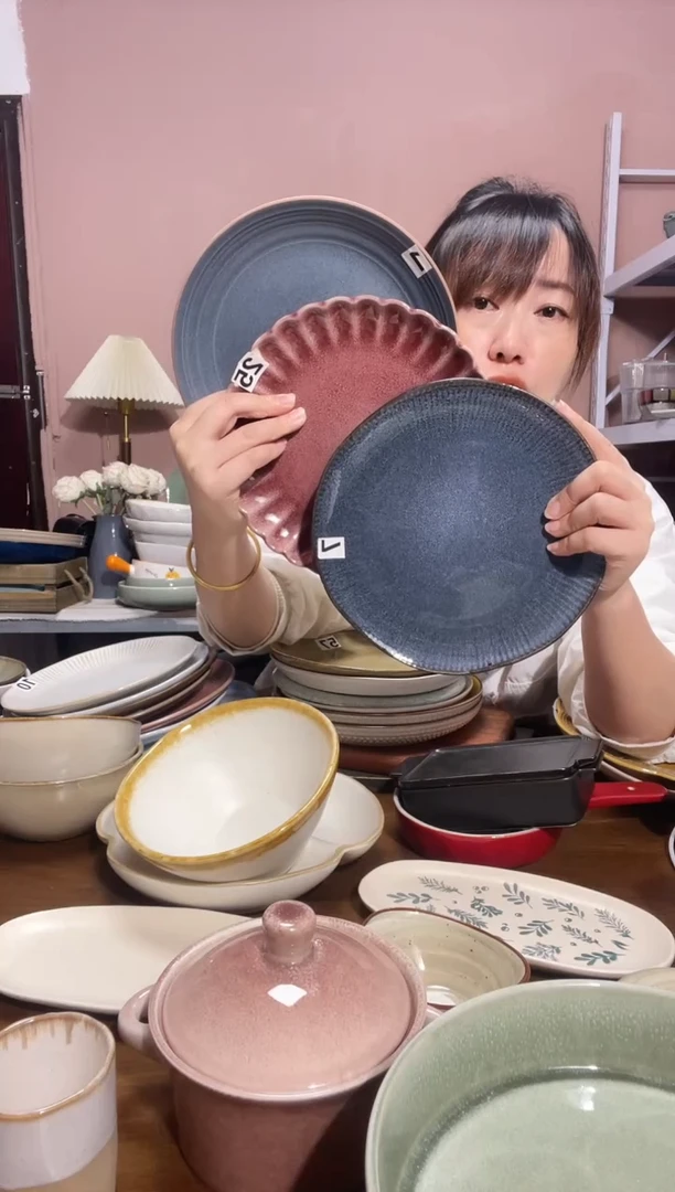 陶瓷微瑕（3个装）小盘子套装