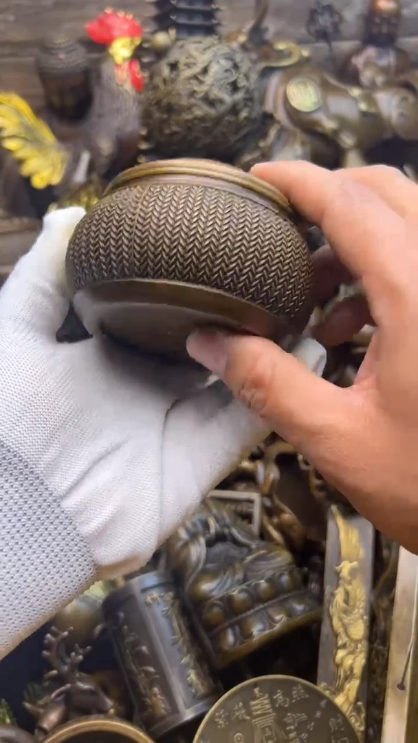 精美铜器，点击下单