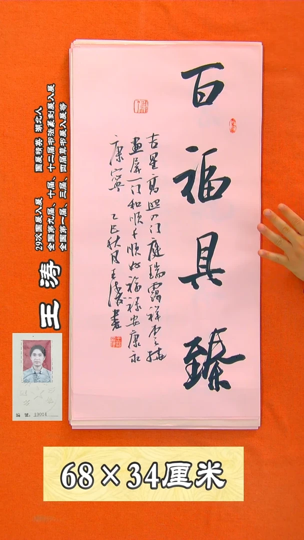 书法37R王涛书法作品