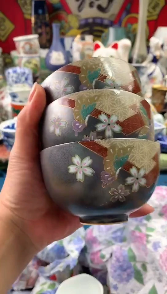 雨*镰仓甄选瓷器满18包邮E362