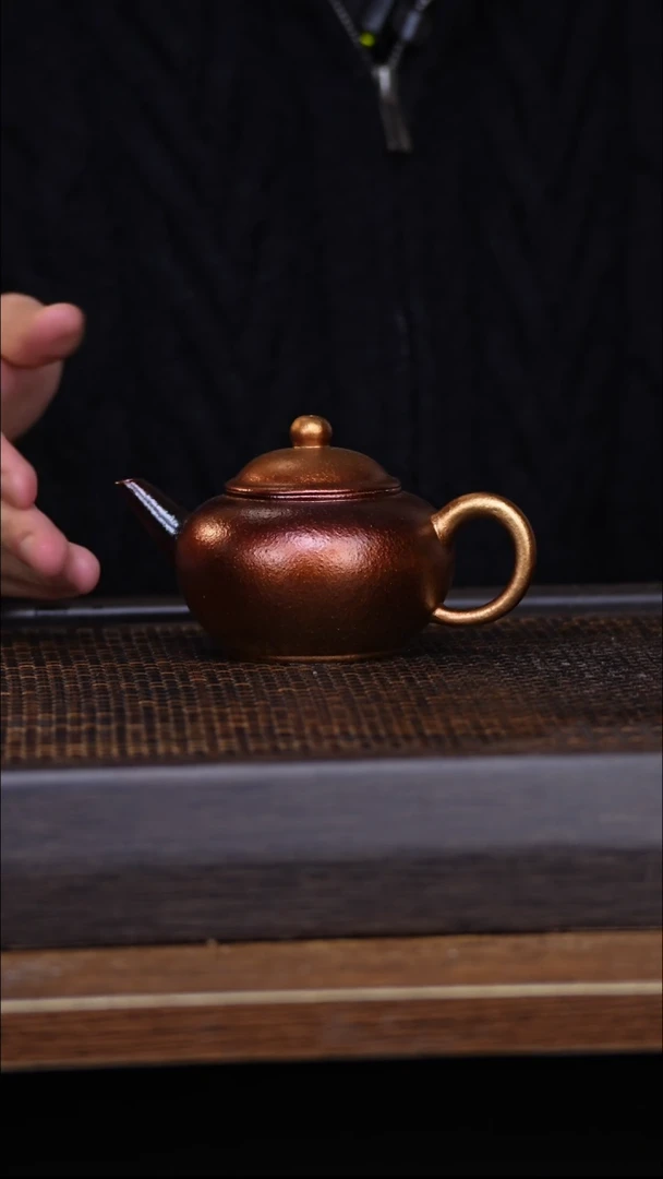 茶壶紫砂宜兴手工原矿紫砂壶001